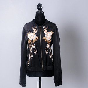 Design Lab embroidered jacket - M
